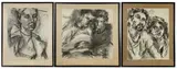 Untitled by John Gwinn, Charcoal on paper, sold Feb 2026