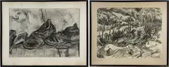 Untitled by John Gwinn, Charcoal on paper, sold Feb 2026