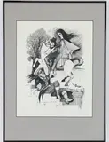 Love Lost by Leo Glueckselig, Engraving, sold Feb 2026