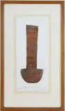 Untitled by Richard Kemble, Woodblock print, sold Feb 2026