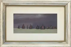 E. Hopf by Ernest Hopf, Mixed media (under glass), sold Feb 2026