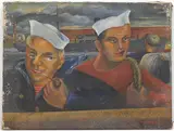 Untitled by Ernest Hopf, Oil on canvas, sold Feb 2026