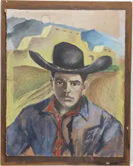 Untitled by Ernest Hopf, Watercolor on paper, sold Feb 2026