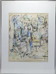 Untitled by Christopher Hopf, Mixed media, sold Feb 2026