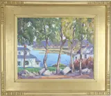 Untitled by Melville F. Stark, Oil on board, sold Feb 2026