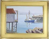 Untitled by Melville F. Stark, Oil on board, sold Feb 2026