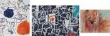 Groups on Paper by Louis Tavelli, Oil on paper and mixed media/collage, sold Feb 2026