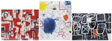 Groups of People on Paper by Louis Tavelli, Oil on paper and mixed media/collage, sold Feb 2026
