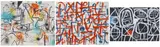 Groups of People on Paper by Louis Tavelli, Oil on paper and mixed media/collage, sold Feb 2026