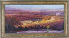 Taconic Heights by Taylor Oughton, Acrylic on canvas, sold Feb 2026