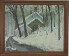 Untitled by Taylor Oughton, Acrylic on board, sold Feb 2026