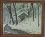 Untitled by Taylor Oughton, Acrylic on board, sold Feb 2026