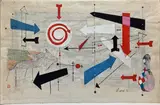 Untitled by Wolfgang Roth, Mixed media and collage on paper, sold Feb 2026
