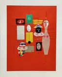 Untitled by Wolfgang Roth, Mixed media and collage on paper, sold Feb 2026