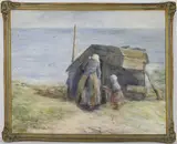 Feeding Hens on the Coast by Robert Gemmell Hutchison, Watercolor, sold Mar 2026