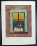 Poet from Fun City by Richard Lindner, Lithograph, sold Mar 2026
