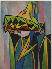Untitled by Richard Rogers, Oil on board, sold Mar 2026