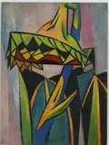 Untitled by Richard Rogers, Oil on board, sold Mar 2026