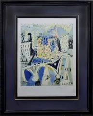Notre Dame by Pablo Picasso, Lithograph on Arches "Notre Dame", sold Mar 2026