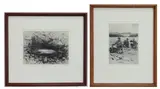 Atlantic Salmon by Gordon Allen, Etching "Atlantic Salmon", sold Mar 2026