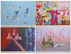 Untitled by Robert Munford, Serigraphs (4), sold Mar 2026