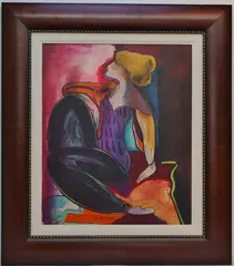 Untitled by Linda Le Kinff, Oil on canvas, sold Mar 2026