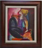 Untitled by Linda Le Kinff, Oil on canvas, sold Mar 2026