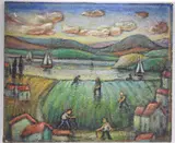 Untitled by Samuel Heller, Oil on canvas, sold Mar 2026