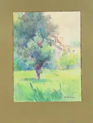 Untitled by Blanche Dillaye, Watercolor, sold Mar 2026