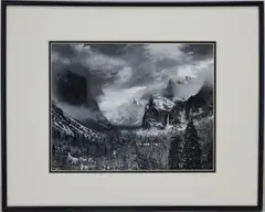 Clearing Winter Storm, Yosemite National Park by Ansel Adams, Photograph, sold Mar 2026