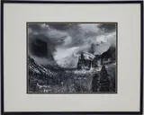 Clearing Winter Storm, Yosemite National Park by Ansel Adams, Photograph, sold Mar 2026