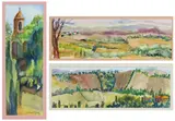 Tuscay Hills by Jeanne P. Kelly, Watercolors (3), sold Mar 2026