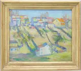 Untitled by Elizabeth F. Washington, Oil on board, sold Mar 2026