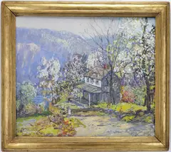 Untitled by Edward Willis Redfield, Oil on canvas, sold Mar 2026
