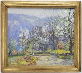 Untitled by Edward Willis Redfield, Oil on canvas, sold Mar 2026