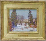 The Thaw by Harry Leith-Ross, Oil on board, sold Mar 2026