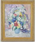 Untitled by Paulette Victorine J Van Roekens, Oil on canvas, sold Mar 2026