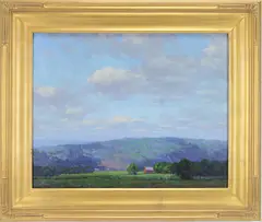 June Skies, by Harry Leith-Ross, oil on canvas, sold Mar 2026