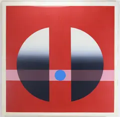 New Nucleus by Herbert Bayer, Serigraph, sold Mar 2026