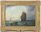 Untitled by Adolphus Knell, Oil on board, sold Mar 2026