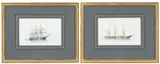 U.S. Steamer Iroquois, Navy Yard, Philadelphia by Xanthus Russell Smith, Watercolor on paper, sold Mar 2026