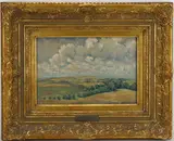 Untitled by Eugen Bracht, oil on board, sold Mar 2026