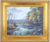 Untitled by John Berninger, Oil on board, sold Mar 2026