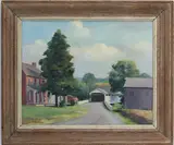 Untitled by John Berninger, Oil on board, sold Mar 2026