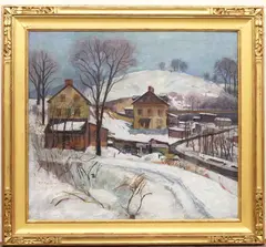 The Left Turn by Antonio Martino, Oil on canvas, sold Mar 2026