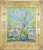 Lahaska Spring by Joseph Barrett, Oil on canvas, sold Mar 2026