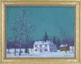 Untitled by Andrew Woehrel, Oil on board, offered Mar 2026