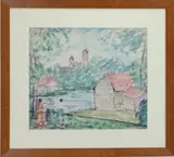 Untitled by Abraham Walkowitz, Watercolor, offered Mar 2026