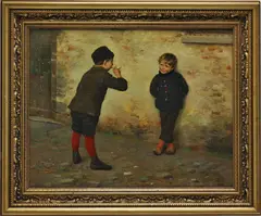 Untitled by Frank Percy Wild, Oil on board, sold Mar 2026