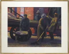 Untitled by Glenn Stuart Pearce, Pastel on paper, sold Mar 2026